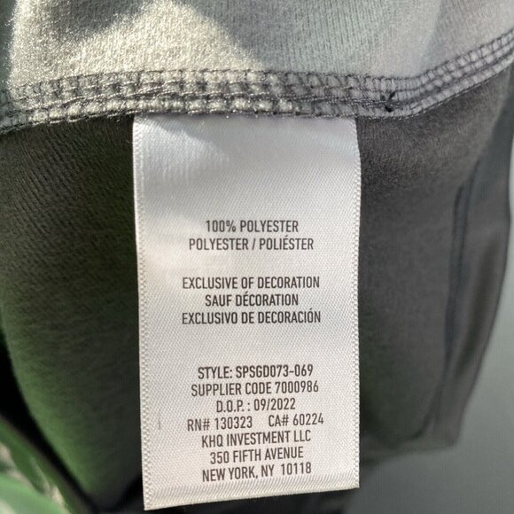 Spyder Men's Full Zip‎ Jacket Medium Polar Gray Warm Up Track Gym Activewear New - Picture 9 of 11